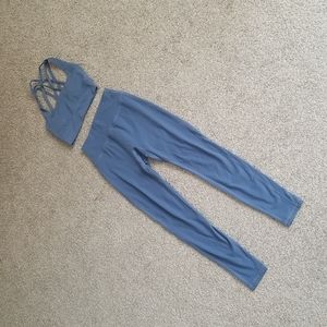 Buffbunny *MATCHING SET* Revolution Sports Bra and Legacy Legging in Bus. Blue